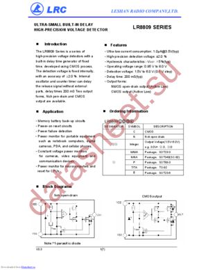 LR8809 datasheet  