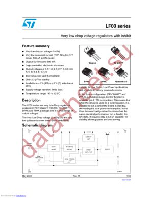 LF33ABDTTR datasheet  