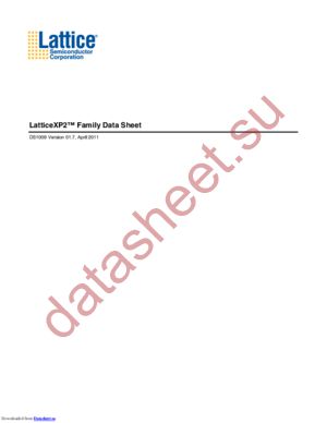 LFXP2-40E-6FN484C datasheet  