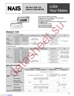 LH24-F-H-DL datasheet  