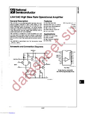 LH4124CN datasheet  