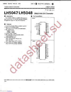 LH5047 datasheet  