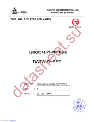 L9UG2041-P1-PF-TBS-8 datasheet  