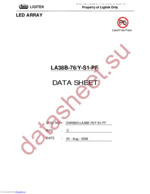 LA38B-76-Y-S1-PF datasheet  