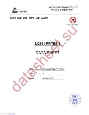 LHRF9UG3392-P1-PF-TBS-8 datasheet  