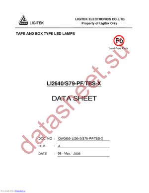 LI2640-S79-PF-TBS-X datasheet  
