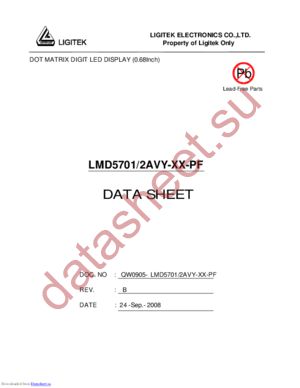 LMD5701-2AVY-XX-PF datasheet  