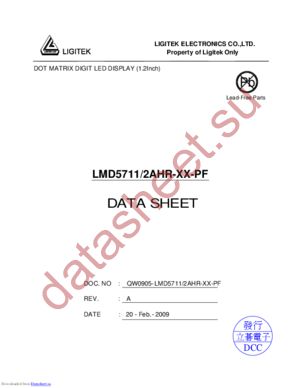 LMD5711-2AHR-XX-PF datasheet  