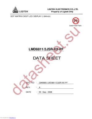 LMD8811-2JSR-XX-PF datasheet  