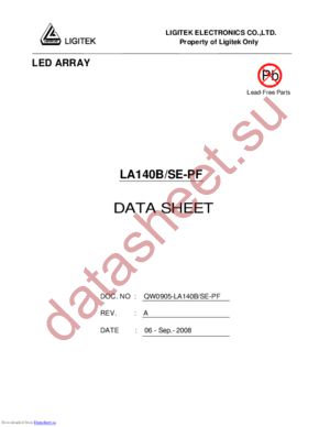 LA38B-68-G-S3-PF datasheet  