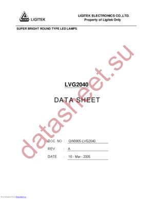 LA05W-EG datasheet  