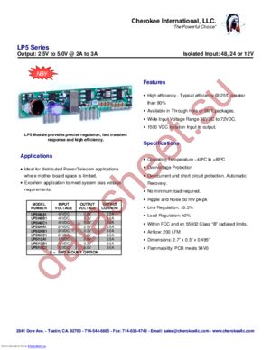 LP5I12B1 datasheet  