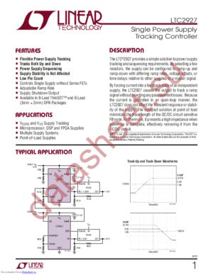 LTC2927CDDB datasheet  