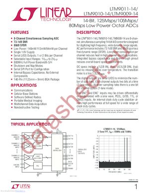 ltm9009-14 datasheet  