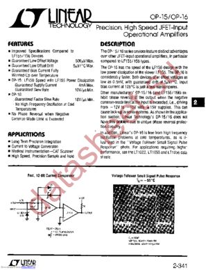 OP-15EH datasheet  