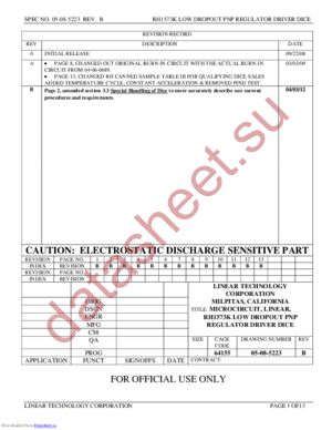 RH1573 datasheet  