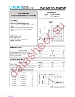 TC3100H datasheet  