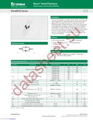 K2000GHU datasheet  