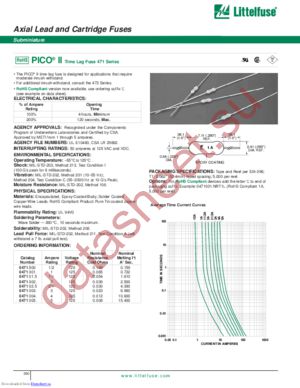 0471001. datasheet  