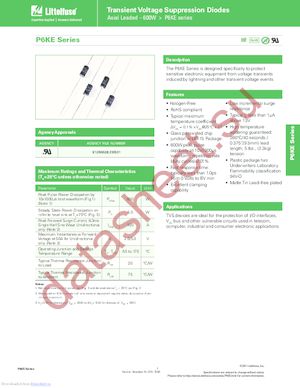 P6KE600CA-B datasheet  