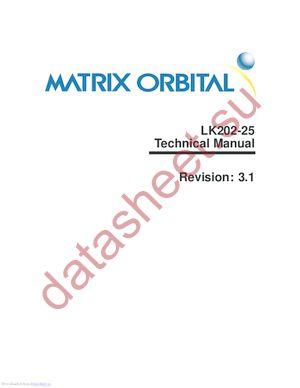 LK202-25-GW datasheet  