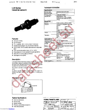 LLN865172-1 datasheet  