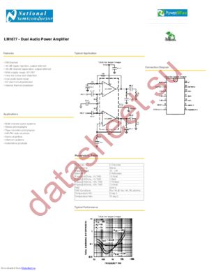 LM1877M9NOPB datasheet  