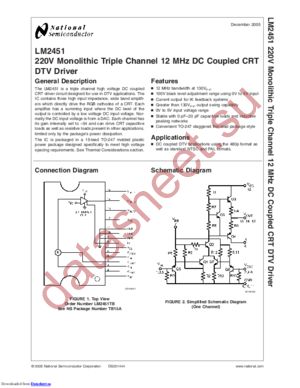 LM2451TB/NOPB datasheet  