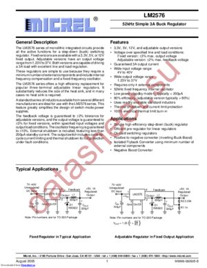 LM2576-3.3WT datasheet  