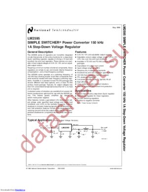 LM2595SX-12/NOPB datasheet  