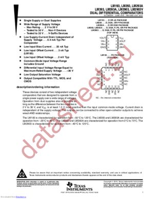 LM2904PWG4 datasheet  