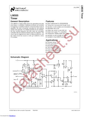 LM555CM/HALF datasheet  