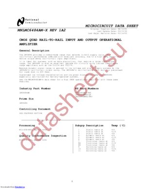 5962-9453402MCA datasheet  