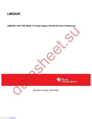 LMS202EIMNOPB datasheet  