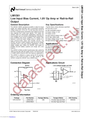 lmv301-mdc datasheet  