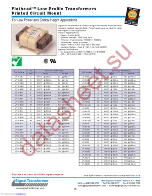 LP-230-50 datasheet  