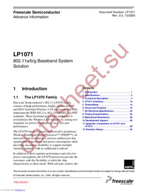 LP1071 datasheet  