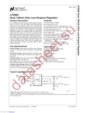LP2966I-3.030 datasheet  