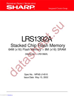 LRS1392A datasheet  