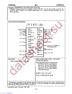 CFI0510A datasheet  