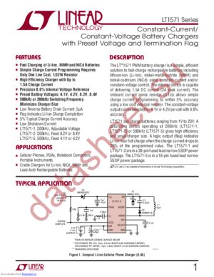 LT1571EGN-2#TRPBF datasheet  