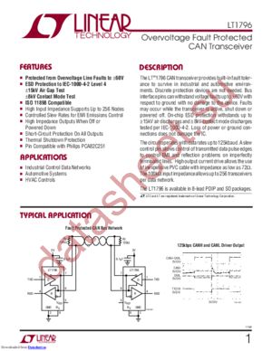 LT1796CS8 datasheet  