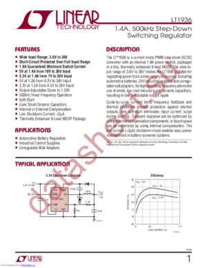 LT1936EMS8E-TR datasheet  