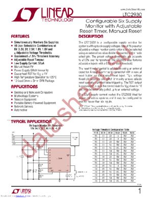 LTC2930 datasheet  