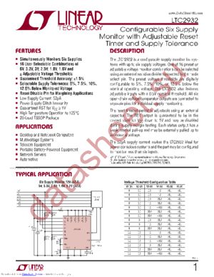 LTC2932 datasheet  