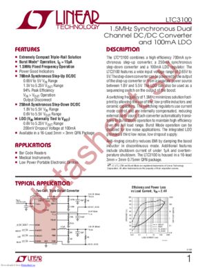 ltc3100 datasheet  