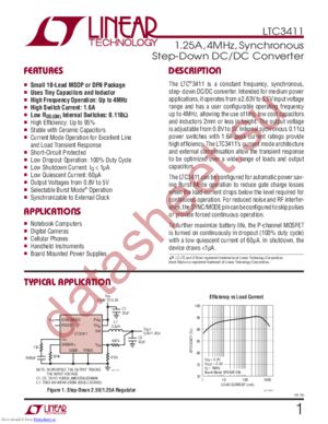 LTC3411EMS#TR datasheet  