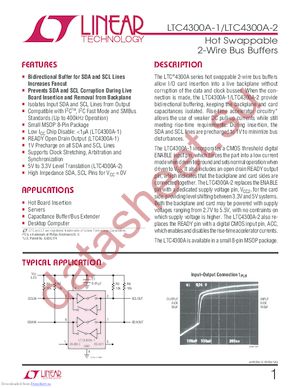 LTC4300A-1IMS8#TR datasheet  