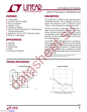 LTZ1000ACH-TRPBF datasheet  