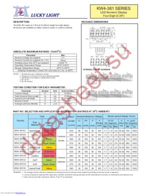 KW4-361AS datasheet  